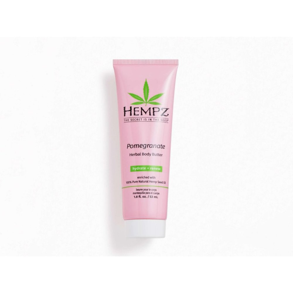Hempz Pomegranate Herbal Body Butter Lotion travel size